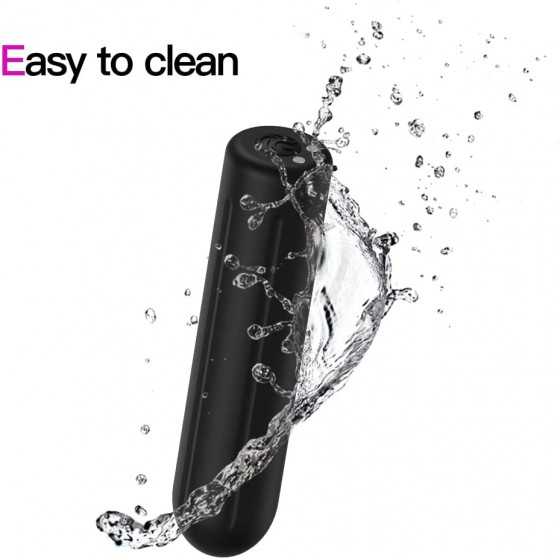 G-Spot Bullet Vibrator - Mini Dildo Nipple Stimulator, Portable Vaginal Clitoris Massager, Magnetic USB Rechargeable with 9 Powe