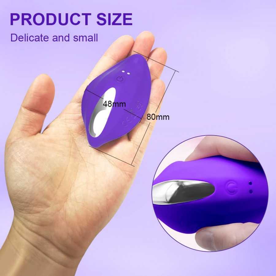Vibrating Panties Wearable Panty Vibrator Sex Toy for Women with Wireless Remote Control Clit Vibrator Silicone 12 Vibration Pat