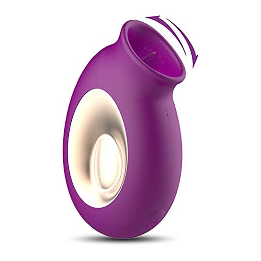 Rose Vibrator, Clitoral Nipple Anus Licking Tongue Vibrator with 2 Speeds & 5 Modes Powerful Stimulator-G spot Vibrators for Qui Rose Vibrator, Clitoral Nipple Anus Licking Tongue Vibrator with 2 Speeds & 5 Modes Powerful Stimulator-G spot Vibrators for Qui