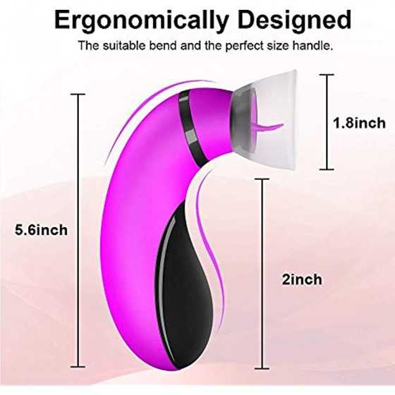 Sucking Vibrator Women Sex Toys - Adult Toys with 7 Sucking and 3 Tongue Licking Modes Vibrators Clitoralis Stimulator for Women