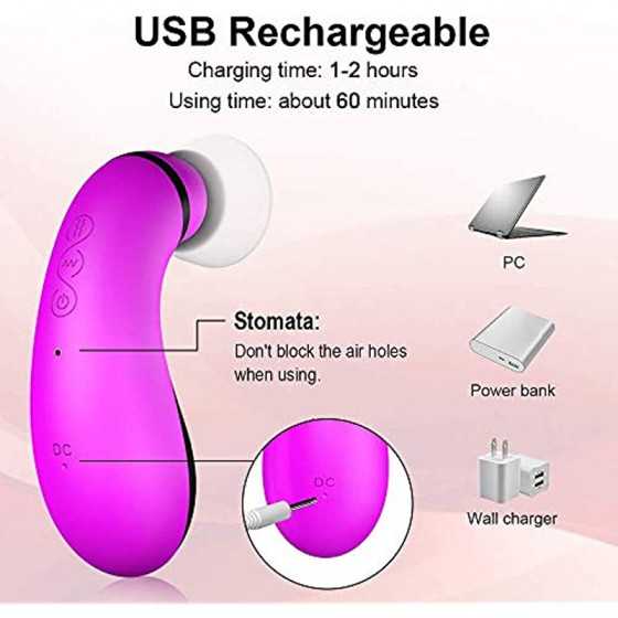 Sucking Vibrator Women Sex Toys - Adult Toys with 7 Sucking and 3 Tongue Licking Modes Vibrators Clitoralis Stimulator for Women