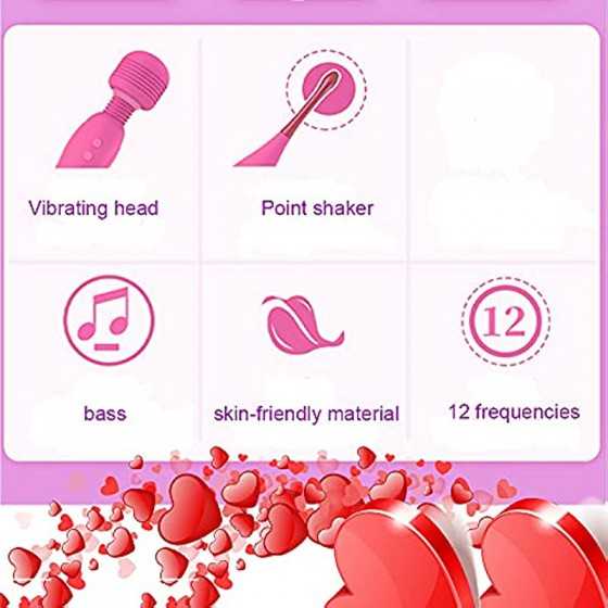 High Frequency Clitoral Vibrator 2 in 1 Clit & G Spot Rabbit Anal Dildo Vibrator Adult Sex Toys Silicone Rechargeable Clitoris V
