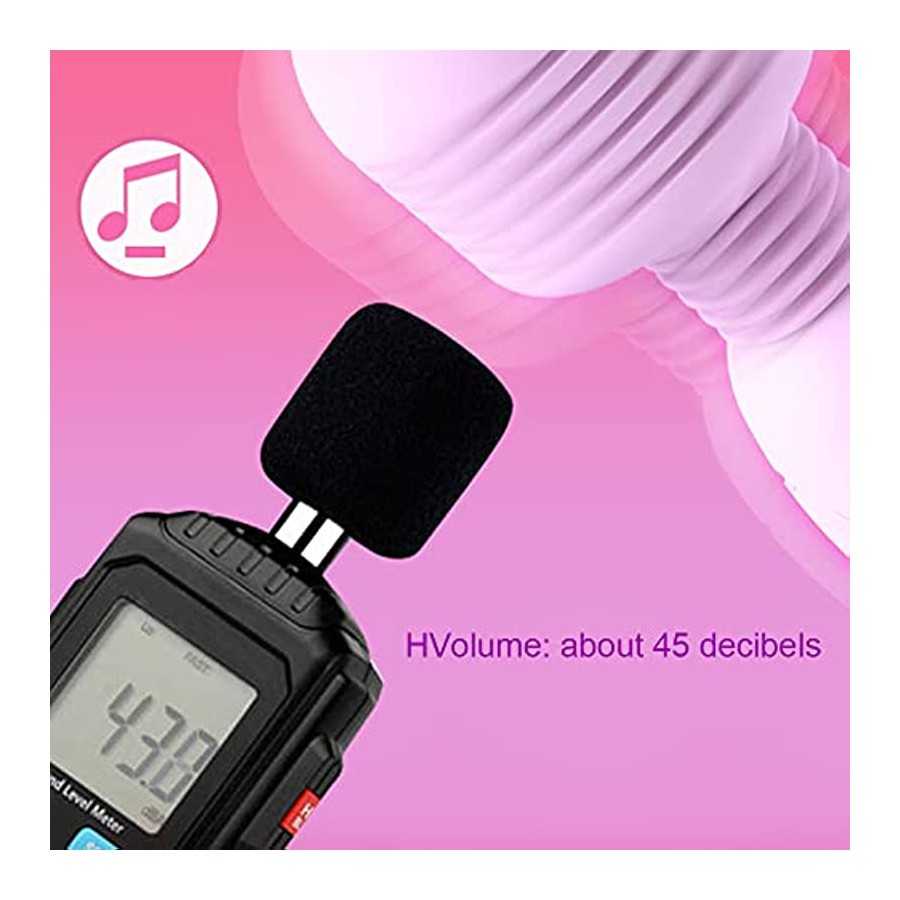 High Frequency Clitoral Vibrator 2 in 1 Clit & G Spot Rabbit Anal Dildo Vibrator Adult Sex Toys Silicone Rechargeable Clitoris V