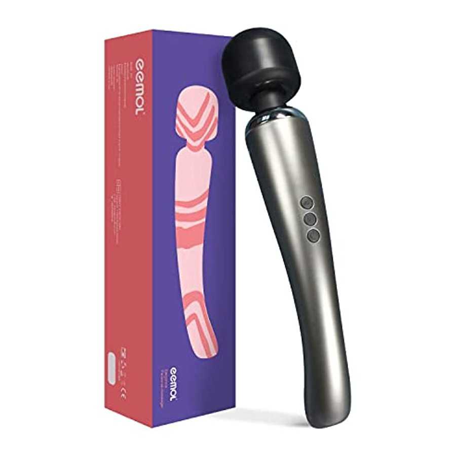 EEMOL Rechargeable Personal Massager Vibrator, Wireless with 20 Vibration Patterns 8 Multi-Speed - Sex Toys for Women Girl's Gif
