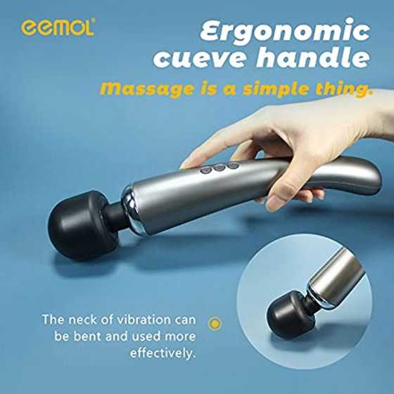 EEMOL Rechargeable Personal Massager Vibrator, Wireless with 20 Vibration Patterns 8 Multi-Speed - Sex Toys for Women Girl's Gif