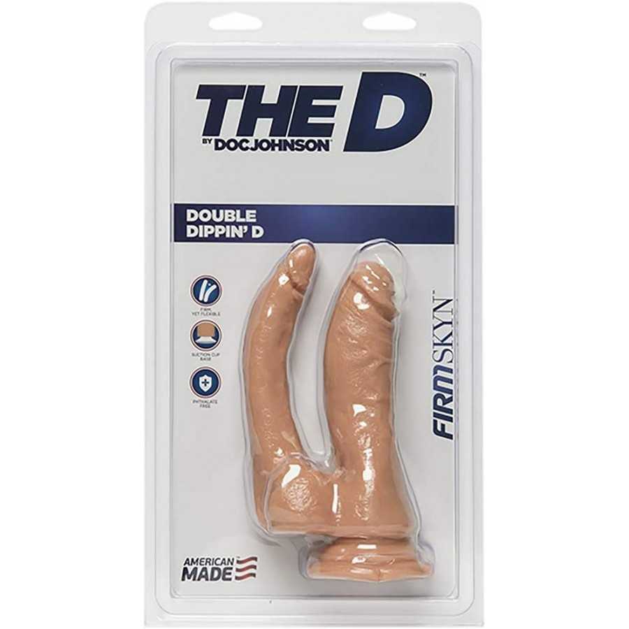 Doc Johnson The D - Double Dippin' D - Firmskyn, Vanilla