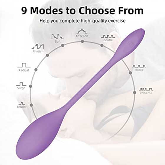 Clitoral and G-Spot Vibrator with APP Control, MEXITOP Wearable Waterproof Couples Vibrator with 9 Powerful Vibrations, Long Dis