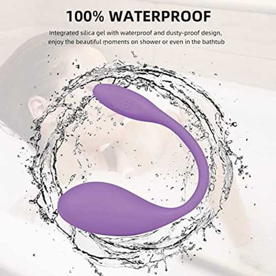 Clitoral and G-Spot Vibrator with APP Control, MEXITOP Wearable Waterproof Couples Vibrator with 9 Powerful Vibrations, Long Dis