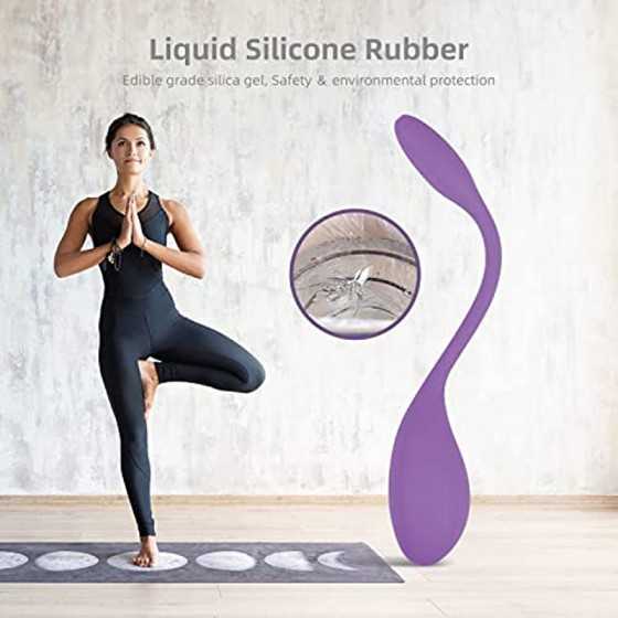 Clitoral and G-Spot Vibrator with APP Control, MEXITOP Wearable Waterproof Couples Vibrator with 9 Powerful Vibrations, Long Dis