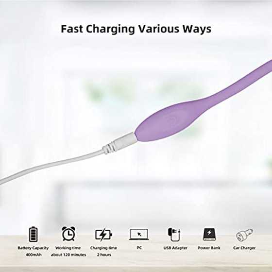 Clitoral and G-Spot Vibrator with APP Control, MEXITOP Wearable Waterproof Couples Vibrator with 9 Powerful Vibrations, Long Dis