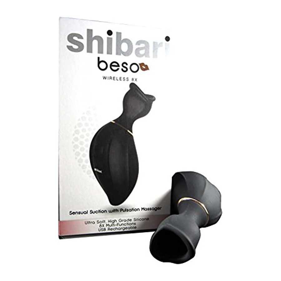 SHIBARI Beso, Power Suction Sex Toy, Black