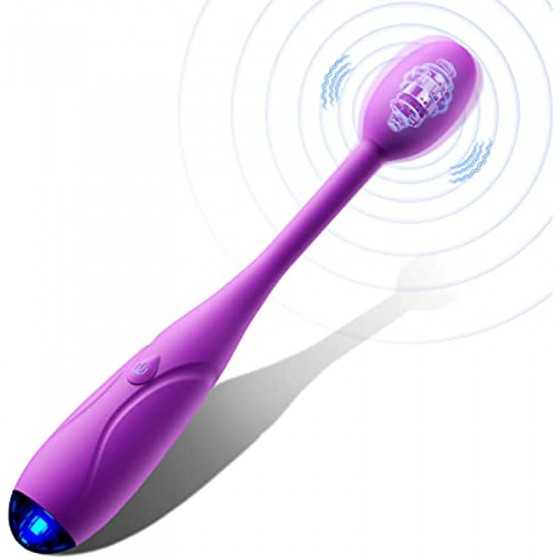 G Spot Vibrator Dildo with 10 Vibration Modes,Finger Vibrating Massagers Sexual Stimulator for Clitoral Vagina and Anal Stimulat