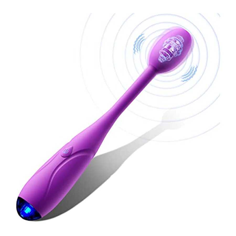 G Spot Vibrator Dildo with 10 Vibration Modes,Finger Vibrating Massagers Sexual Stimulator for Clitoral Vagina and Anal Stimulat