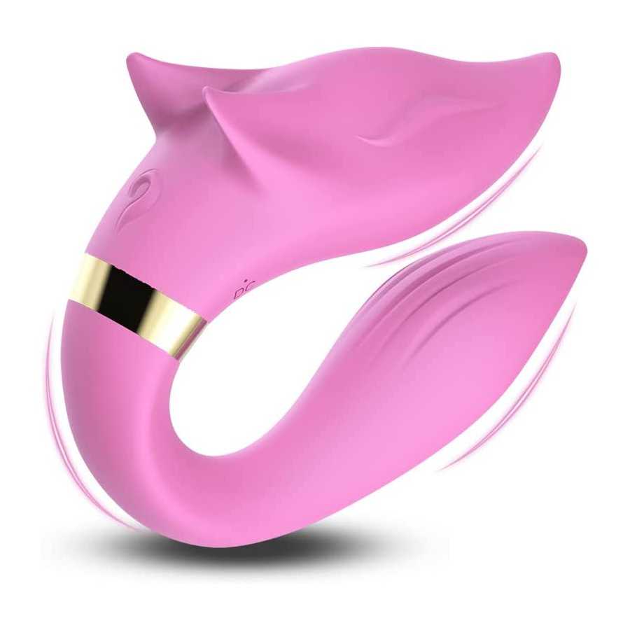 Wearable Clitoral G-Spot Vibrator - Stimulate Female Clit Dildo, Nine Powerful Vibration Modes Waterproof Vibrator, Precise G-Sp