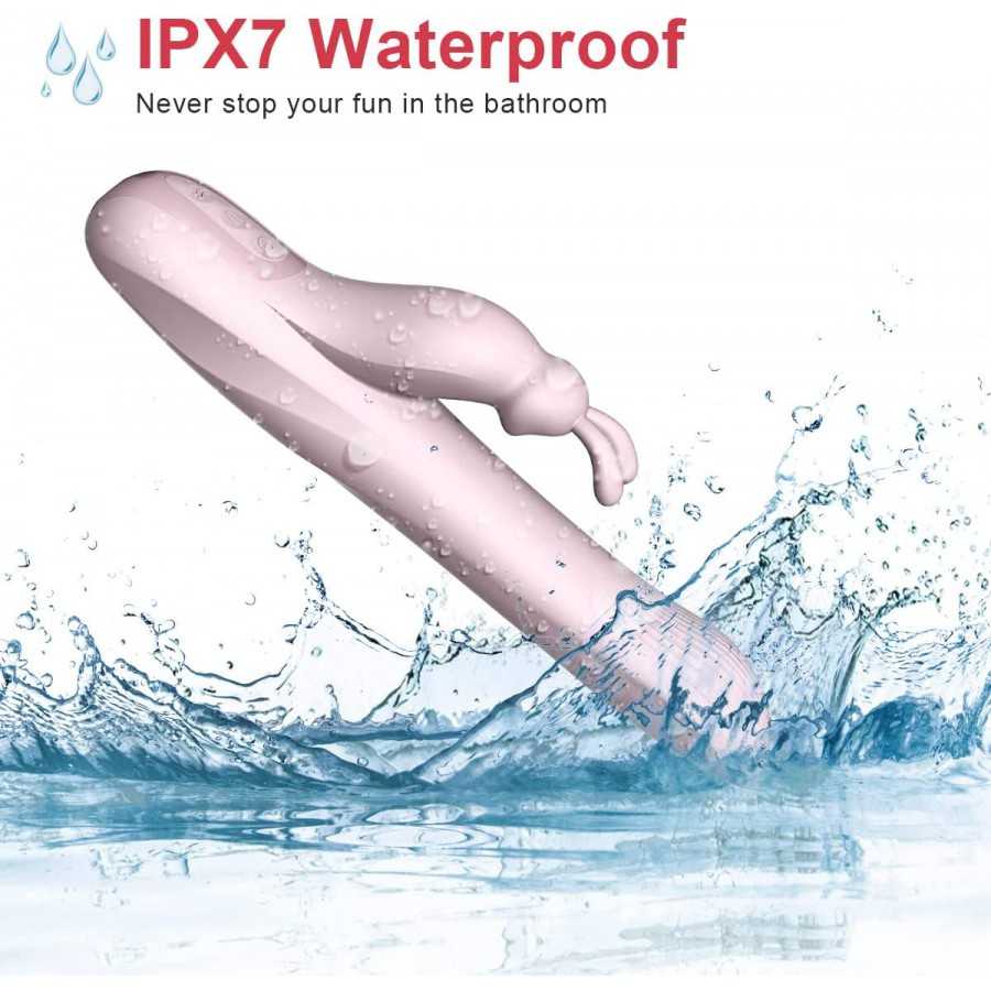 AIYULONG Personal Massager for Women, G-Spot Vibrator Clit, Quiet & USB Rechargeable Waterproof Vibrator - 9 Vibration Modes & 7