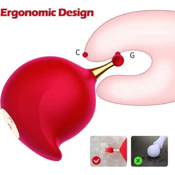 G Spot Clitoral Vibrator for Women,High-Frequency Nipple Vaginal Clitoris Stimulator with 10 Vibration Modes,Sex Toys for Women 