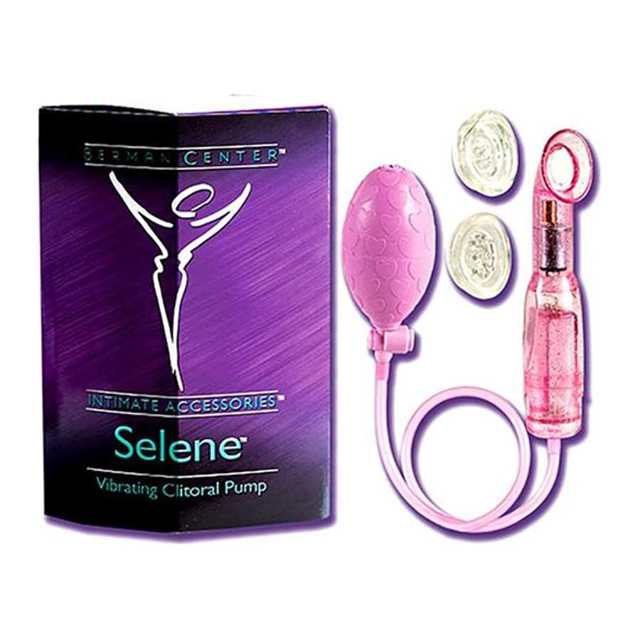 Dr. Laura Berman Intimate Basics Selene Vibrating Clitoral Pump – Adult Female Enhancement Vibrator Toy - Pink