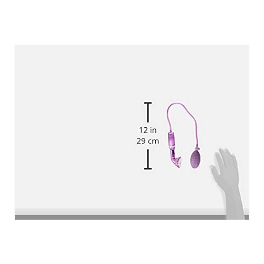 Dr. Laura Berman Intimate Basics Selene Vibrating Clitoral Pump – Adult Female Enhancement Vibrator Toy - Pink