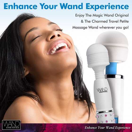 WAND ESSENTIALS 18x Luxury Silicone Travel Wand