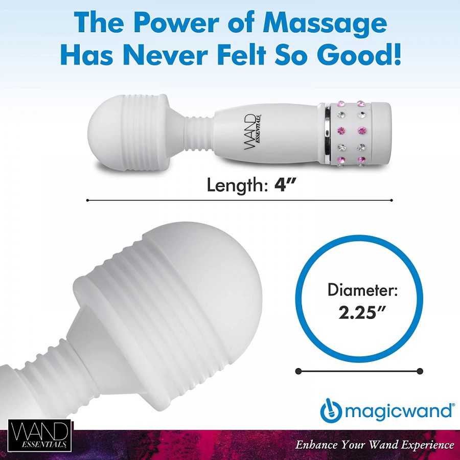 WAND ESSENTIALS 18x Luxury Silicone Travel Wand