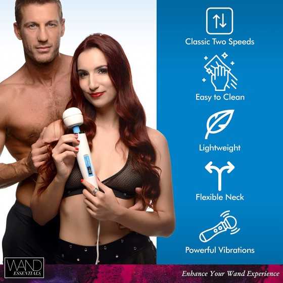 WAND ESSENTIALS 18x Luxury Silicone Travel Wand