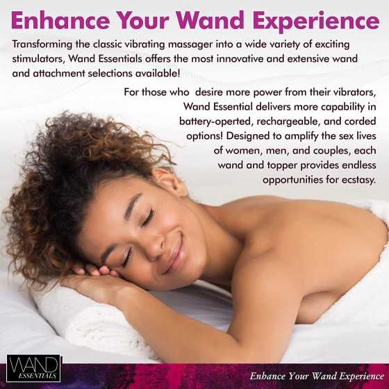 WAND ESSENTIALS 18x Luxury Silicone Travel Wand