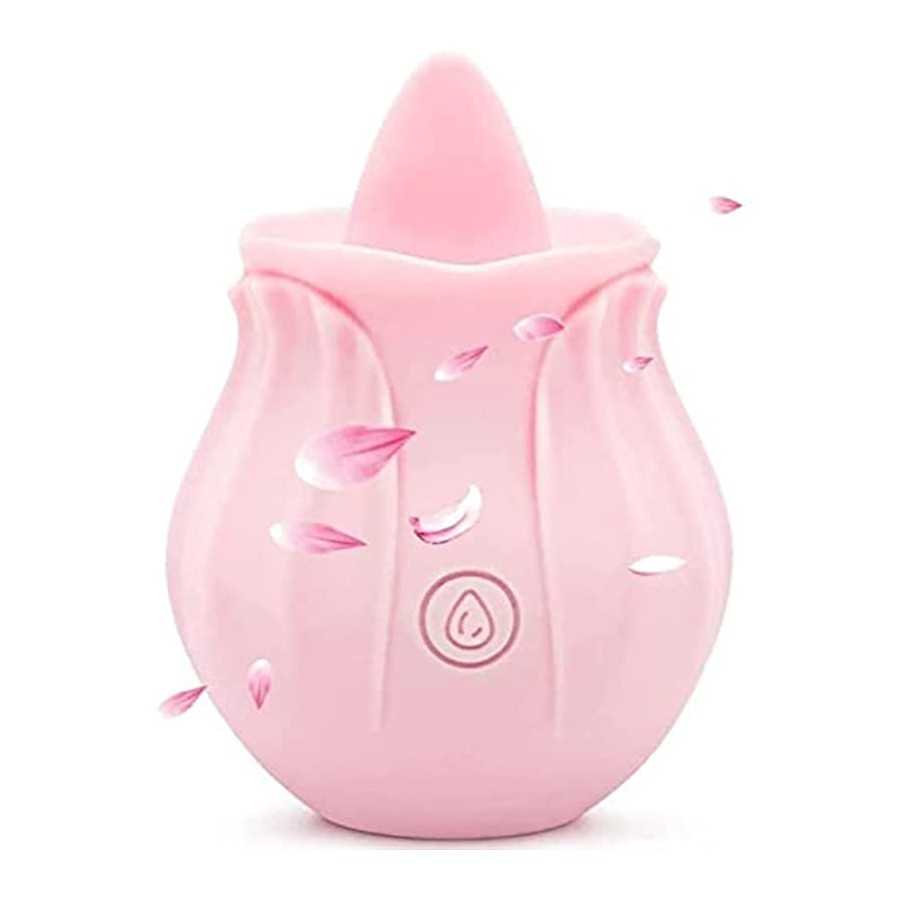 Roses for Women Rose Sucking Toys Tongue Vibrator for Women Rose Vibrating Pussy Licking Machines for Women Clit Rose Nipple Suc