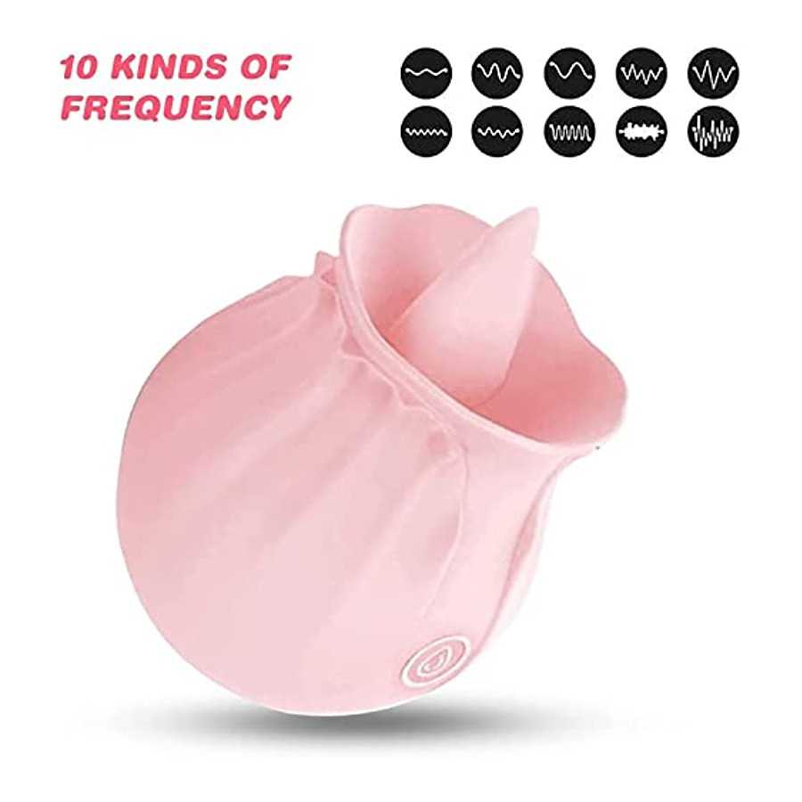 Roses for Women Rose Sucking Toys Tongue Vibrator for Women Rose Vibrating Pussy Licking Machines for Women Clit Rose Nipple Suc