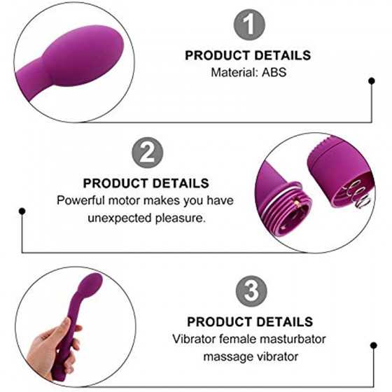 EXCEART Adult Vibrator Personal Wand Mini Massager Oral Tongue Simulator Clitoral Vibrator Nipple Suction Vagina G Spot Sex Toy