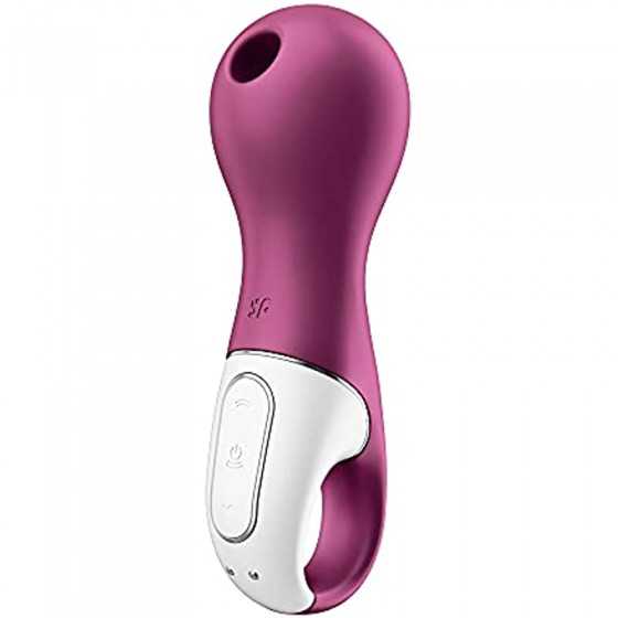 Satisfyer Lucky Libra Air Pulse Clitoris Stimulating Vibrator - Non-Contact Clitoral Sucking Pressure-Wave Technology & Vibratio