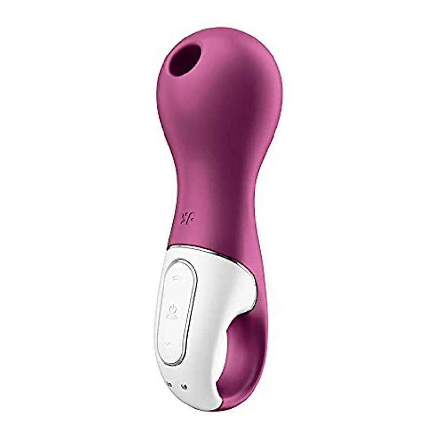 Satisfyer Lucky Libra Air Pulse Clitoris Stimulating Vibrator - Non-Contact Clitoral Sucking Pressure-Wave Technology & Vibratio