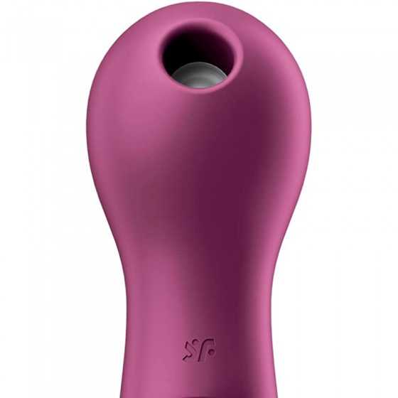 Satisfyer Lucky Libra Air Pulse Clitoris Stimulating Vibrator - Non-Contact Clitoral Sucking Pressure-Wave Technology & Vibratio