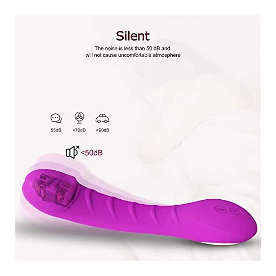Adult Sex Toys for Women Pleasure -G Spot Clitoral Vibrator for Clit and Vagina Stimulation with 12 Powerful Vibration Modes, Wa