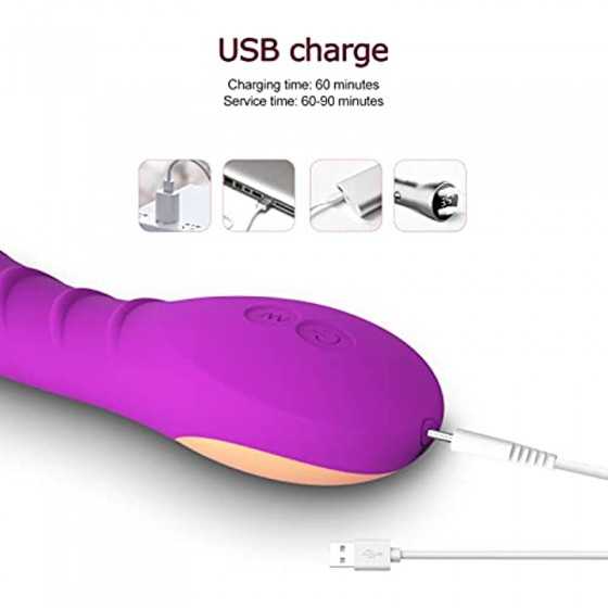 Adult Sex Toys for Women Pleasure -G Spot Clitoral Vibrator for Clit and Vagina Stimulation with 12 Powerful Vibration Modes, Wa