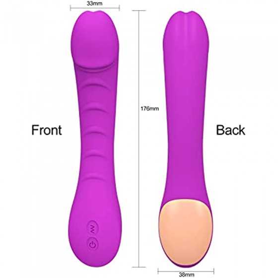 Adult Sex Toys for Women Pleasure -G Spot Clitoral Vibrator for Clit and Vagina Stimulation with 12 Powerful Vibration Modes, Wa