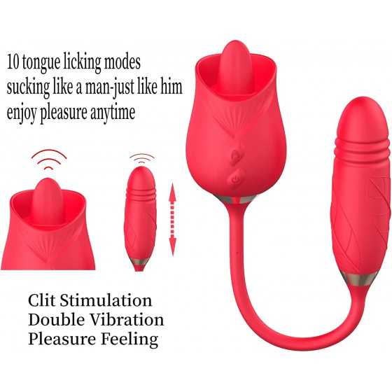 Clitorals Stimulator for Women Sex Adult Product Vaginal Vibrator for Women Pleasure Sexual Bullet Clitoral Stimulator Tongue Ni