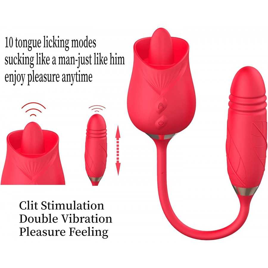 Clitorals Stimulator for Women Sex Adult Product Vaginal Vibrator for Women Pleasure Sexual Bullet Clitoral Stimulator Tongue Ni