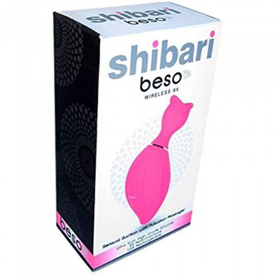 SHIBARI Beso, Power Suction Sex Toy, Pink