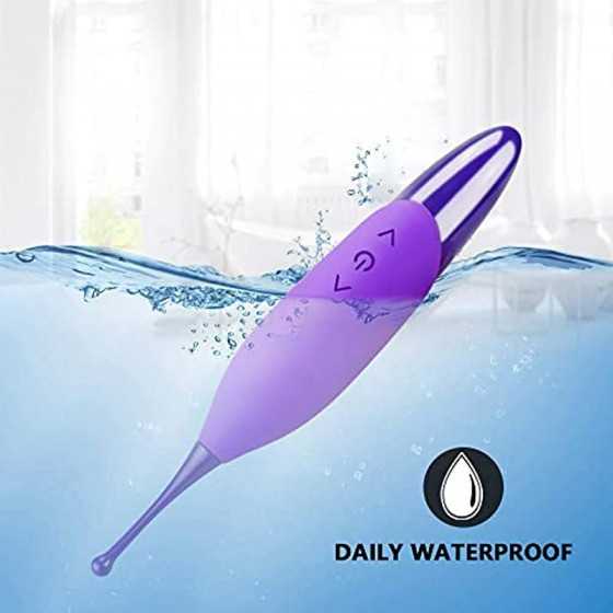 High Frequency Clitoral Vibrator, G Spot Clit Vibrator Stimulator for Women with Whirling Motion Quick Orgasm, Powerful Personal