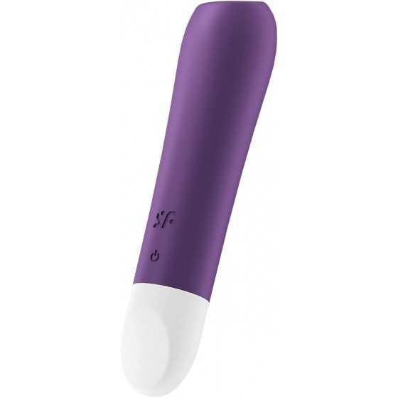 Satisfyer Ultra Power Bullet 2 Mini Bullet Vibrator - Clitoral Stimulator, Personal Massager, Wide Beveled Tip - Portable, Water