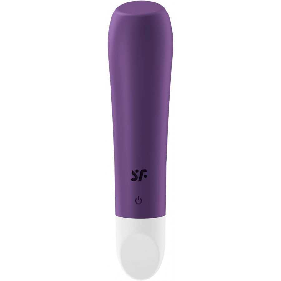 Satisfyer Ultra Power Bullet 2 Mini Bullet Vibrator - Clitoral Stimulator, Personal Massager, Wide Beveled Tip - Portable, Water