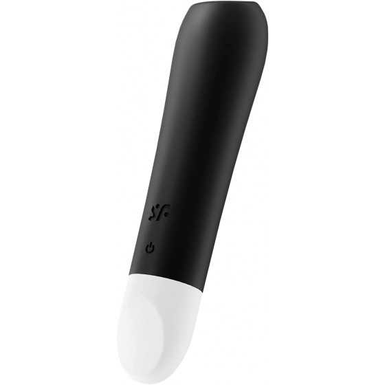 Satisfyer Ultra Power Bullet 2 Mini Bullet Vibrator - Clitoral Stimulator, Personal Massager, Wide Beveled Tip - Portable, Water