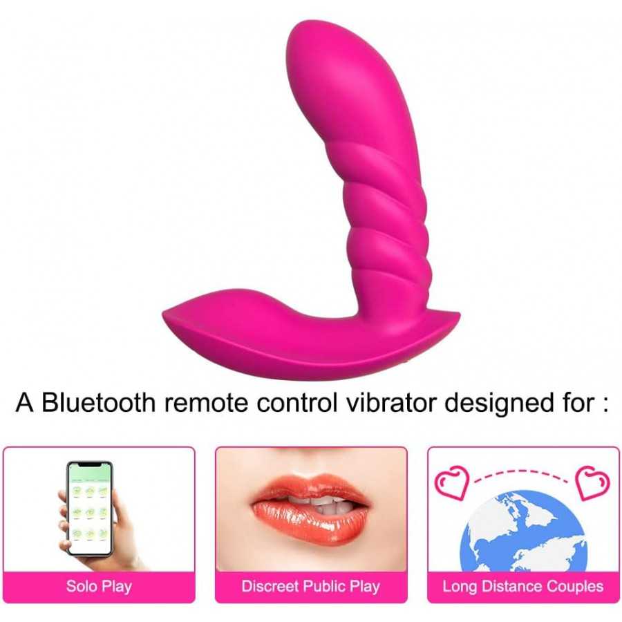 2 in 1 Dildo & Clitoral Adult Sex Toys for Women Pleasure - Wearable Vibrating Panties with App Remote Control Vibrators Vibrati