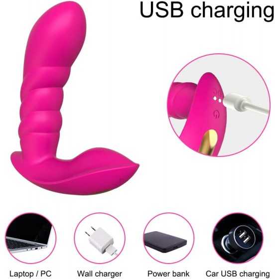 2 in 1 Dildo & Clitoral Adult Sex Toys for Women Pleasure - Wearable Vibrating Panties with App Remote Control Vibrators Vibrati