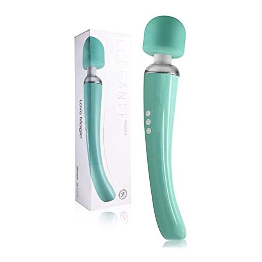 Cordless Wand Massager - Therapeutic Personal Massager - 8 Speeds 20 Vibrating Patterns - USB Rechargeable - Handheld Cordless a