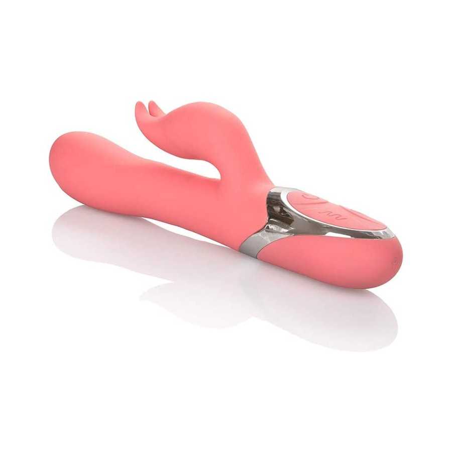 CalExotics Enchanted Bunny Massager - Waterproof Vibrator Toys for Couples - Adult Sex Clitoral G Spot Rabbit Massager - Purple