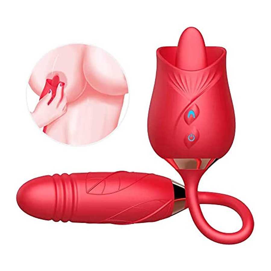 Diane Store/Rose Toy 2022 for Women Beautiful and Generous, Washable Dual Head Waterproof, Red, 23.0 Fl Oz, (Pack of 23)