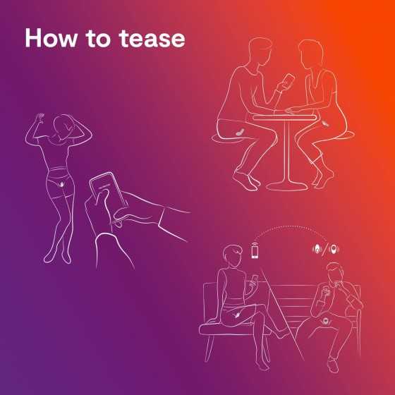 We-Vibe Tease Us Set Moxie + Moxie - Wearable Panty Vibrators for Women - Clitoral Stimulator with 10 Vibration Modes - App Cont