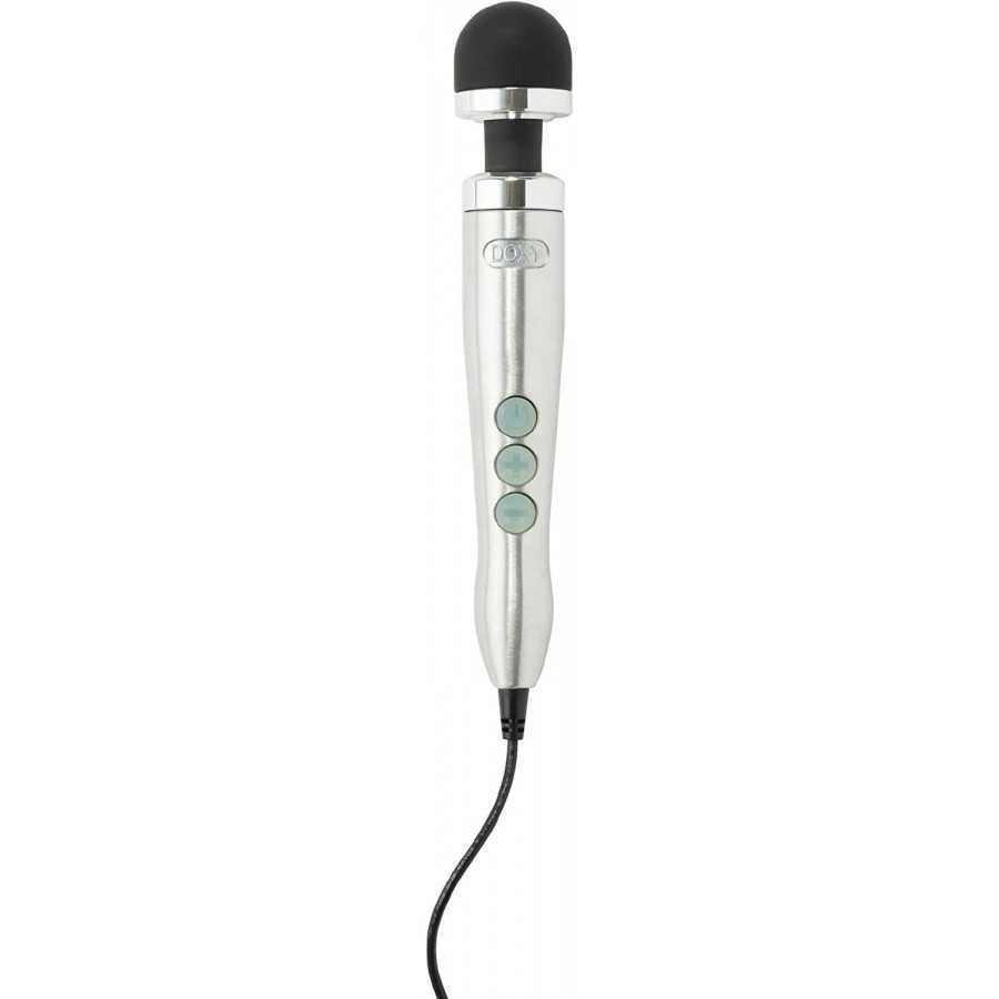 Premium Doxy Die Cast No. 3 - Luxurious Aluminum and Titanium Alloy Case -Wand Vibrator Body Massager - Body-Safe Medical-Grade 