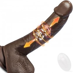 8.6 Inch Thrusting Dildo...